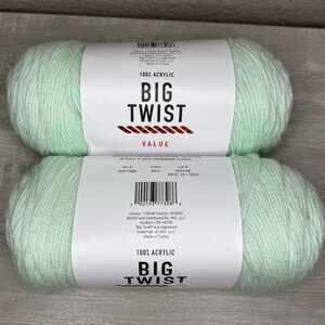 Big Twist Value Mint Yarn Bundle